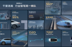 吉利发布智驾解决方案“千里浩瀚”，主打智驾平权更要安全平权