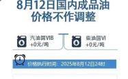发改委：9月9日国内成品油价不作调整