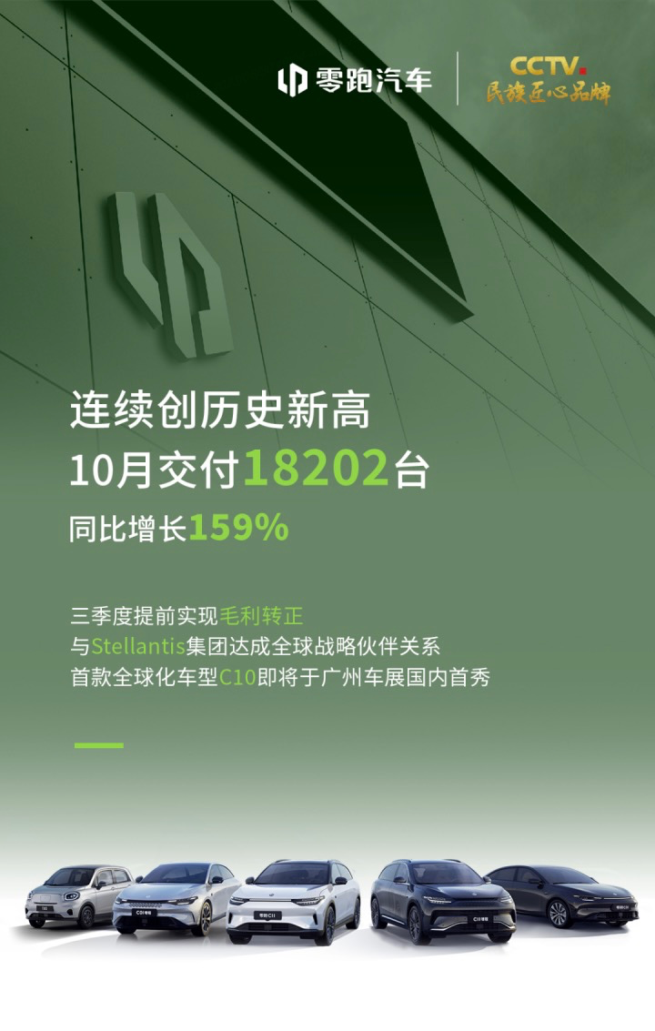 单季度盈利，高管调整，零跑冲刺50万销量目标