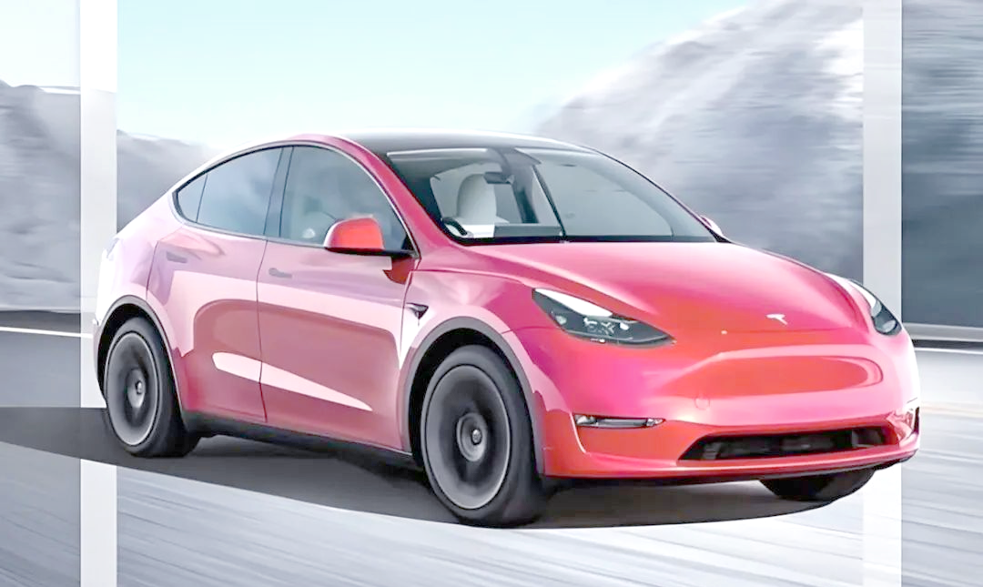 大六座来了！特斯拉Model Y L外观正式公布：预估售价40万 尾标亮了