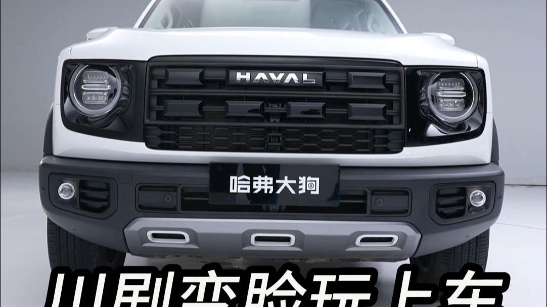 几步就能“变脸”的SUV 新款哈弗大狗上市：限时9.89万起