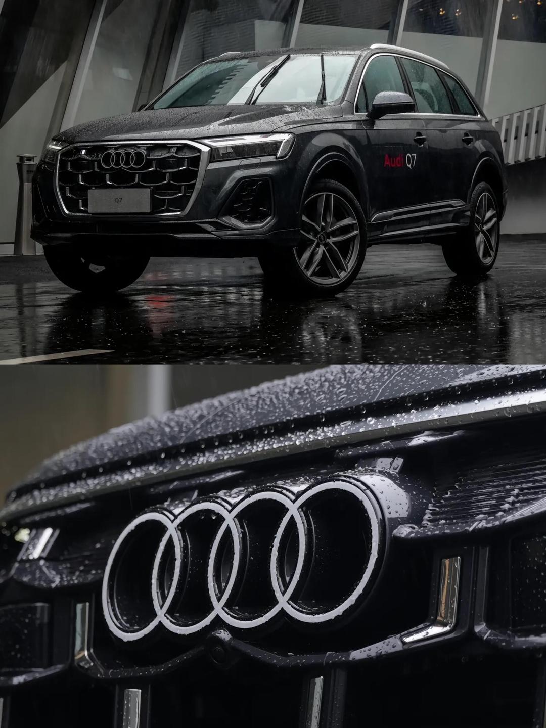 全新奥迪Q7长这样！高性能版SQ7低伪装谍照曝光 车身或加长
