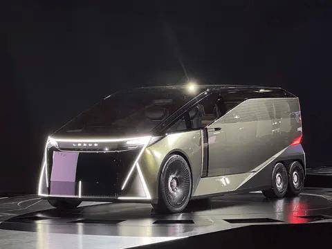 2025东京车展：全新雷克萨斯LS系列概念车亮相 还有6轮/3轮车型
