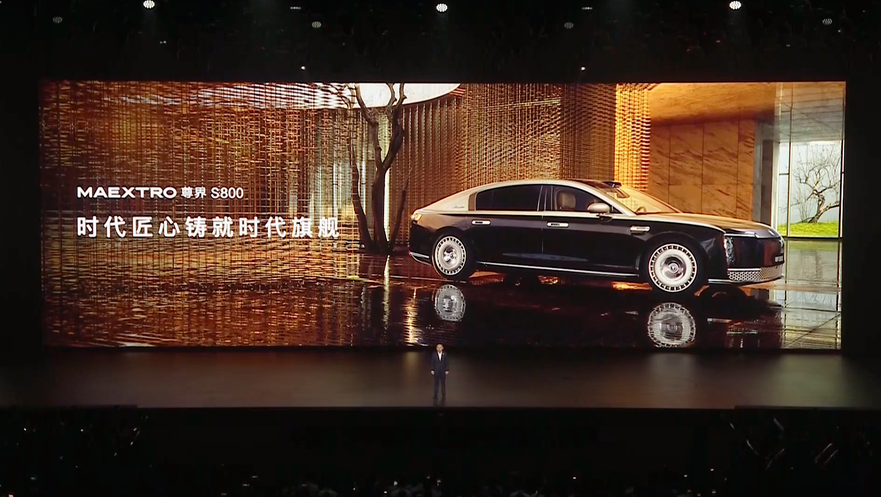 比S800气场更强！博主绘制尊界SUV效果图：对开门安排了