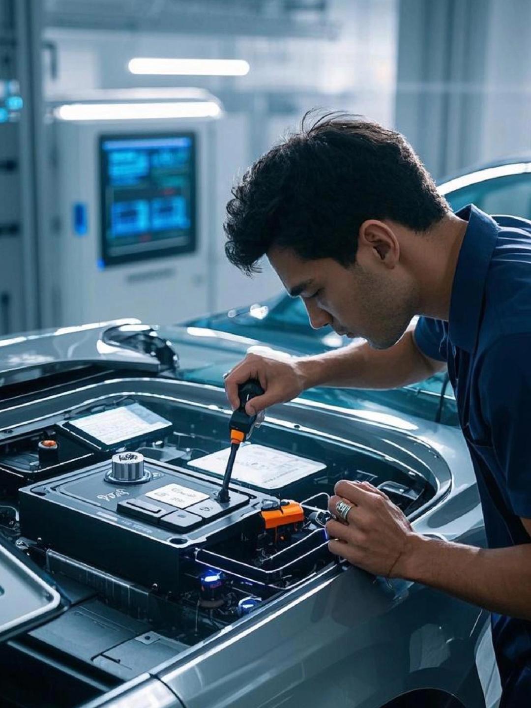 破解新能源汽车维修难