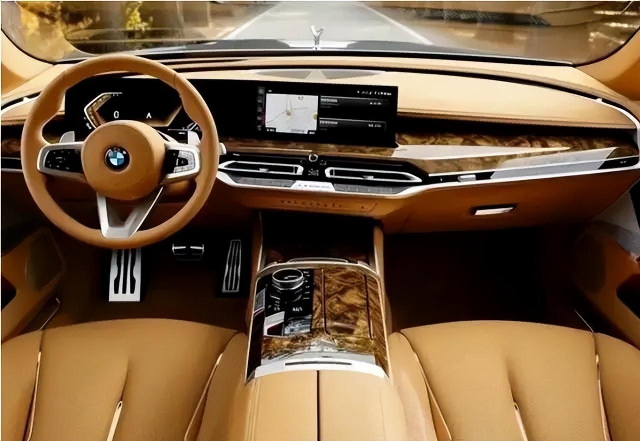 北京车展首发 分体大灯保留+内饰大换血！中期改款宝马7系预告图